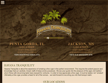 Tablet Screenshot of havanatranquility.com
